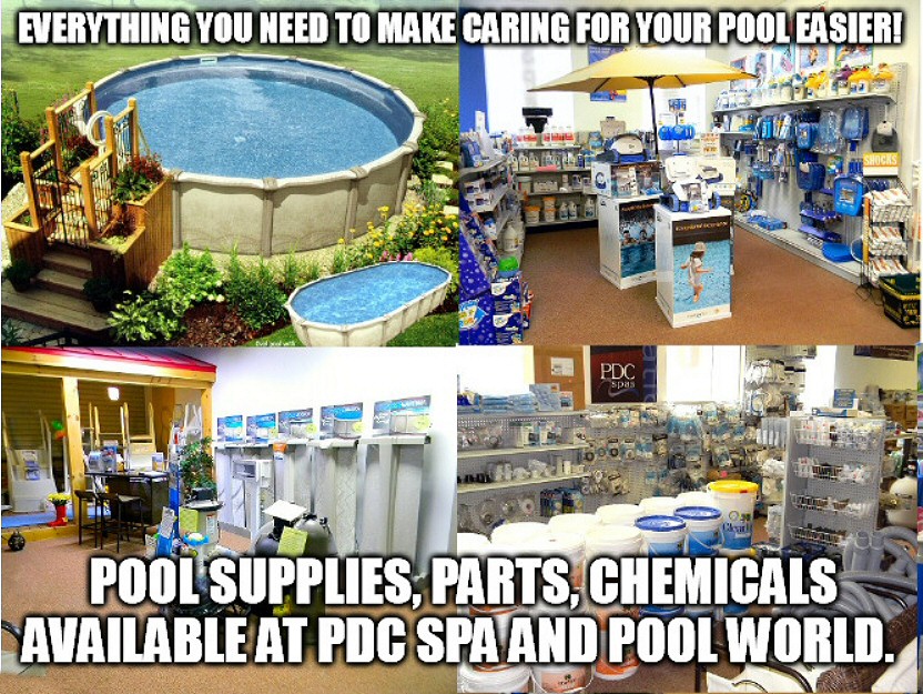 Above Ground Pools And Pool Packages at PDC Spa and Pool World.