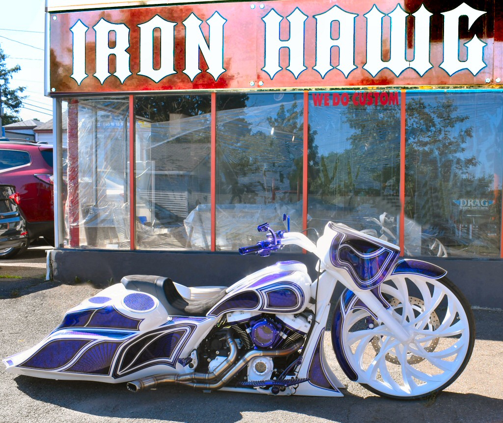 Custom Bagger Motorcycle Builders Iron Hawg Custom Cycles Hazleton PA